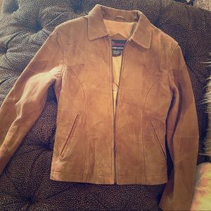 Suede Leather jacket in perfect condition